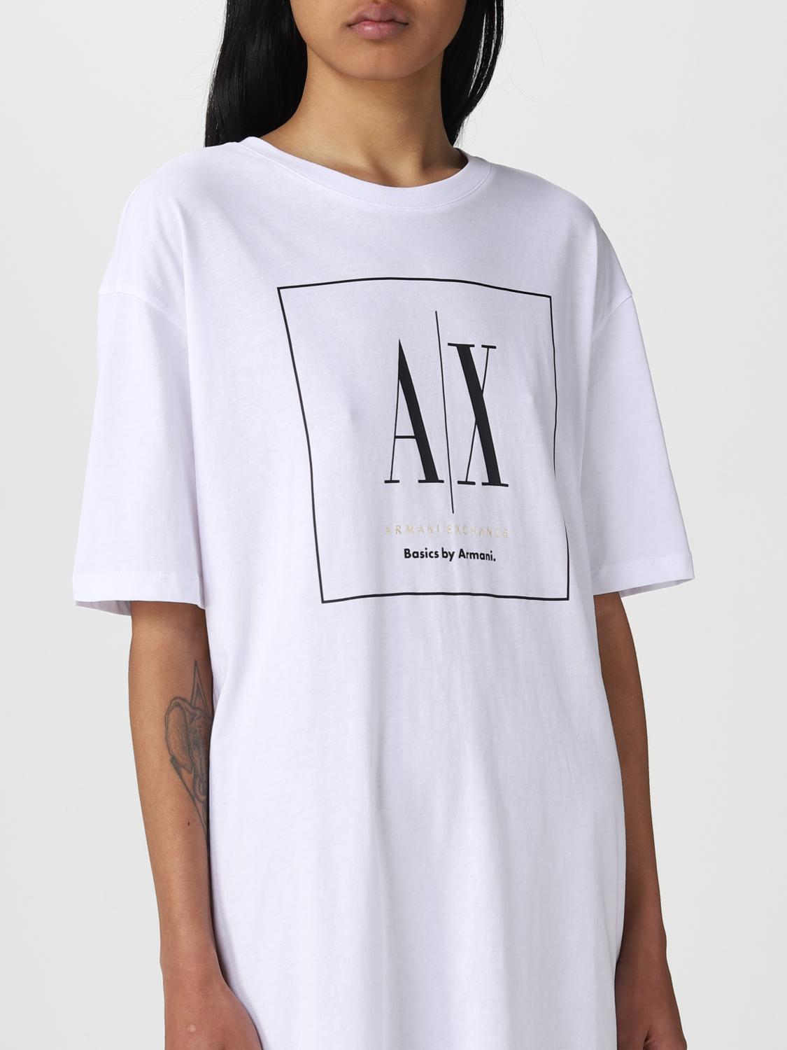 ARMANI EXCHANGE: dress for woman - White | Armani Exchange dress  3RYA78YJ3RZ online on 