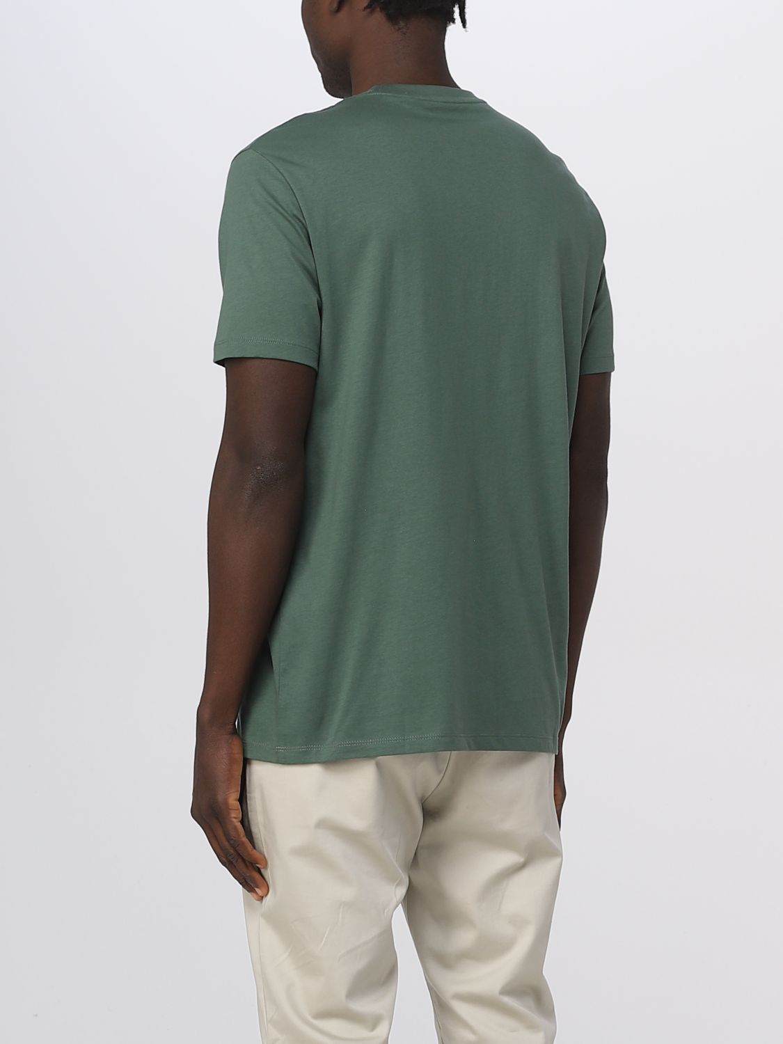 ARMANI EXCHANGE: t-shirt for man - Green | Armani Exchange t-shirt ...