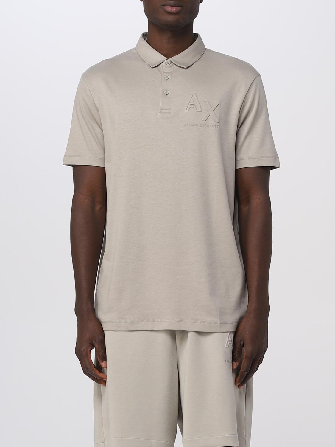 Armani Exchange Polo Shirt  Men Color Sand