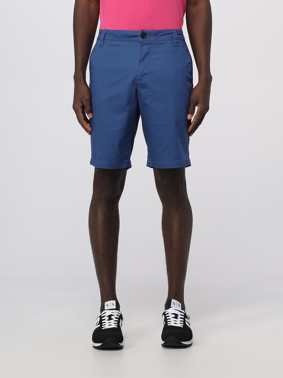 Armani Exchange Short Men Color Blue In Blue