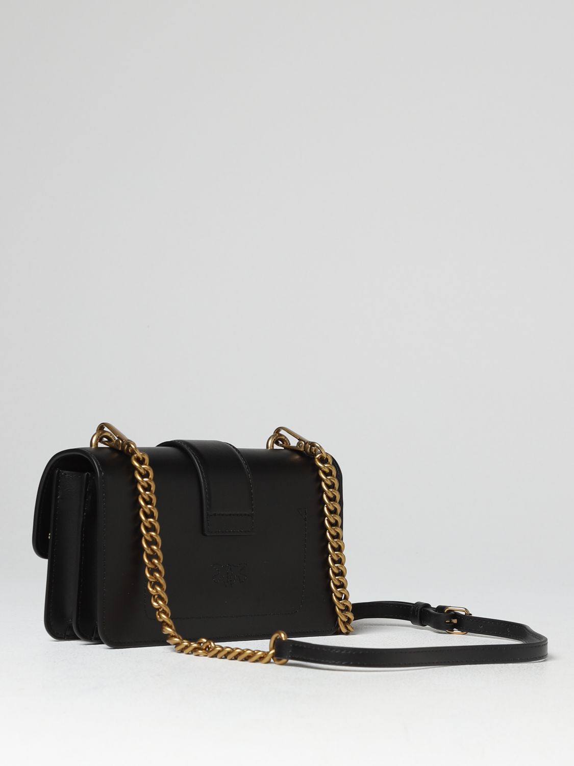 PINKO: handbag for woman - Black | Pinko handbag 100059A0NF online on ...