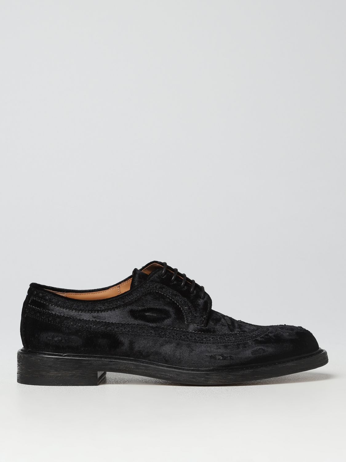 Maison Margiela Brogue Shoes Men In Black | ModeSens