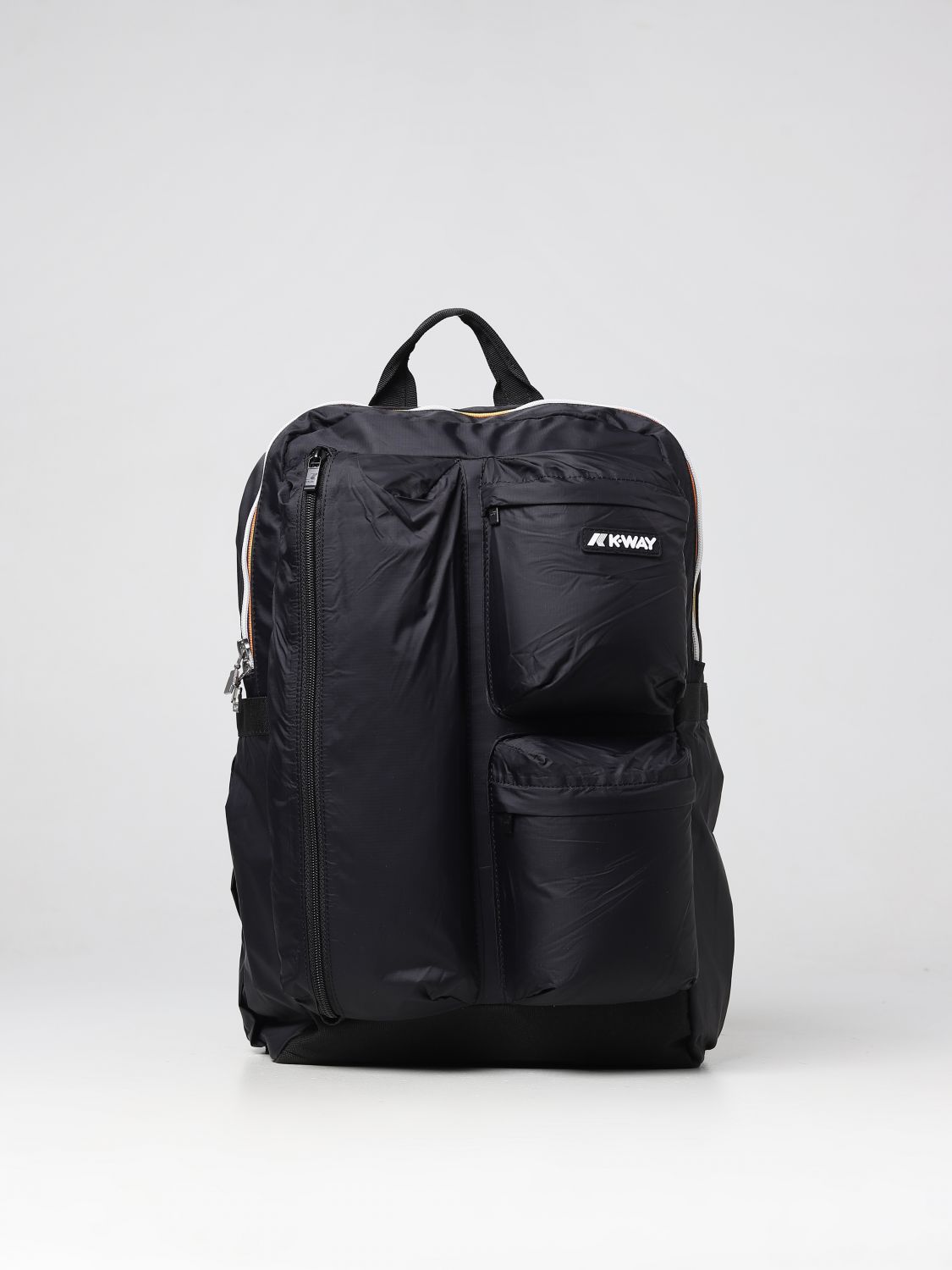 K-WAY: backpack for man - Black | K-Way backpack K2118SW online on ...