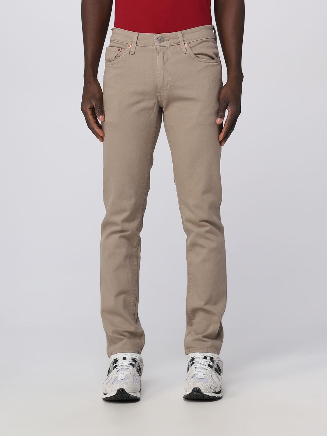LEVI'S: pants for man - Natural | Levi's pants 45115557 online on ...