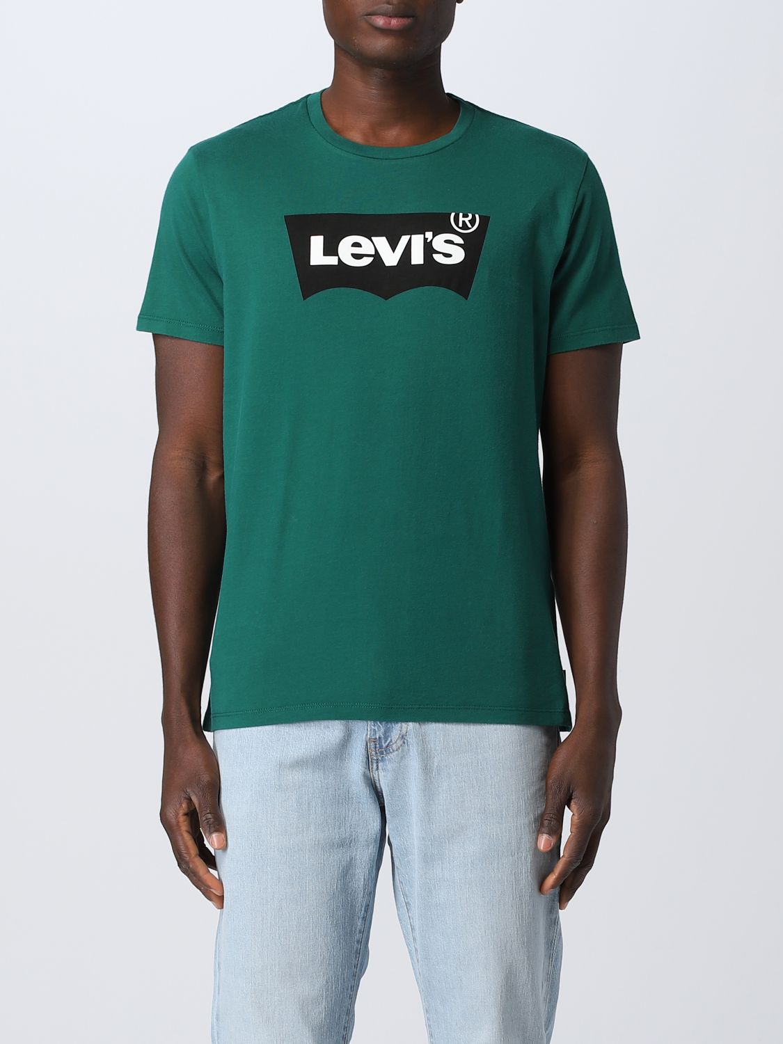 LEVI'S: for man - Green | Levi's t-shirt 224911189 online on GIGLIO.COM