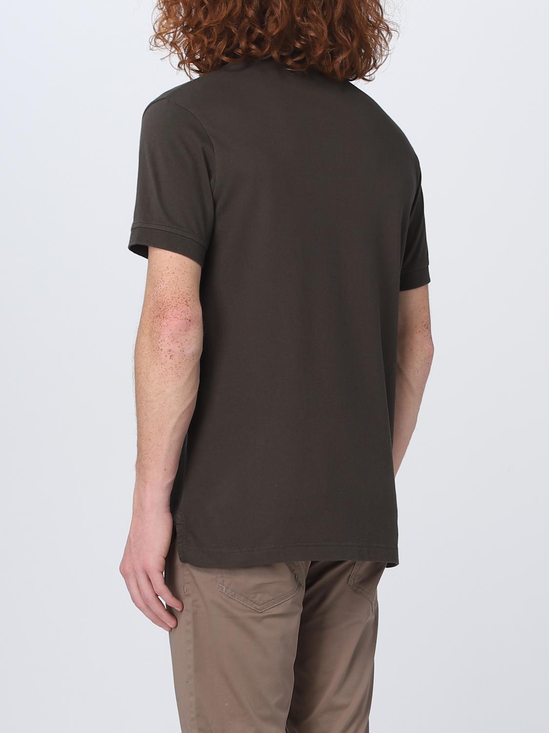 EA7 SWIMWEAR polo shirt for man Brown Ea7 Swimwear polo shirt