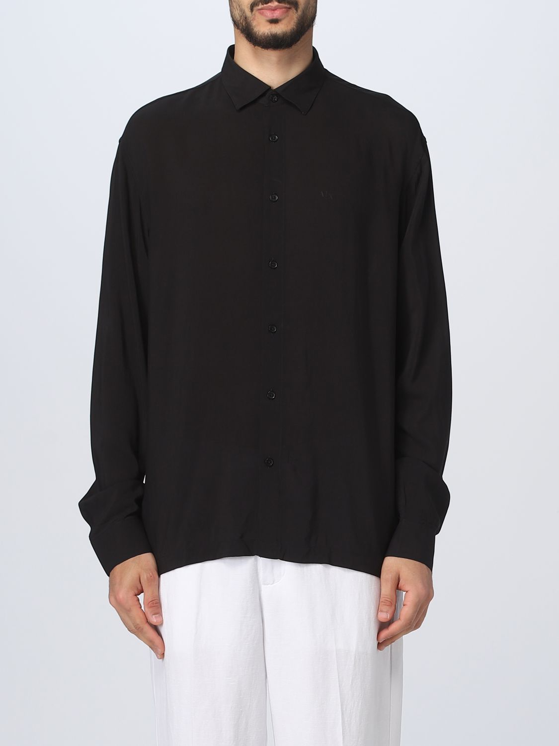 Armani Exchange Shirt  Men Color Black