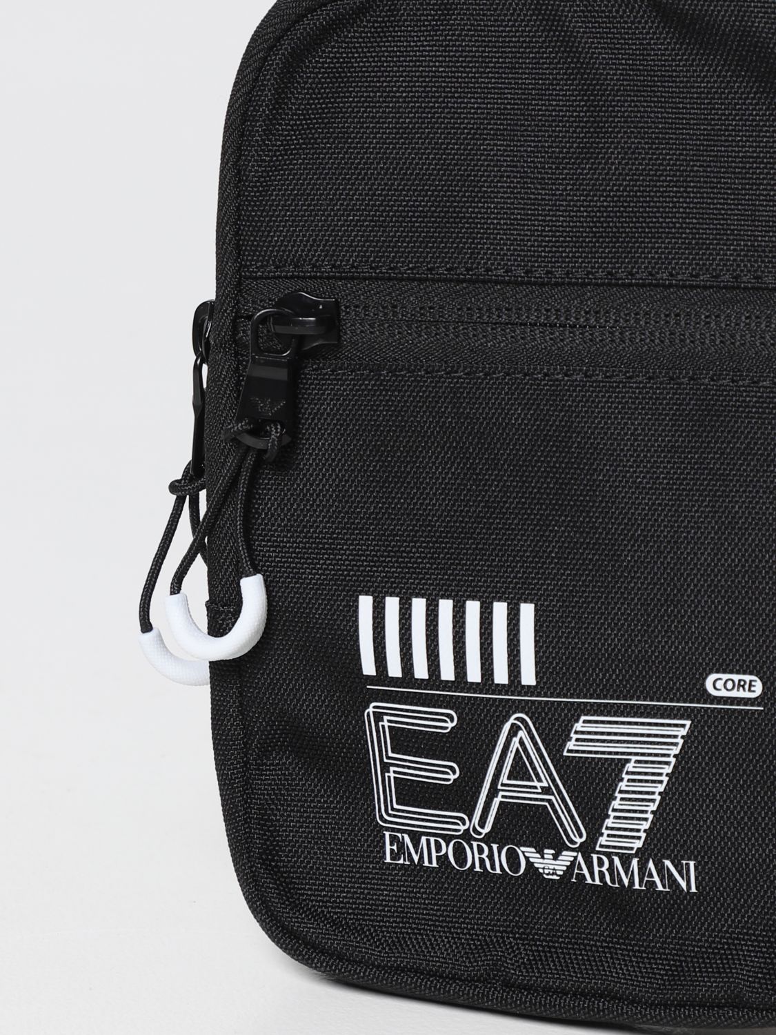 EA7: shoulder bag for man - Black | Ea7 shoulder bag 245080CC940 online ...