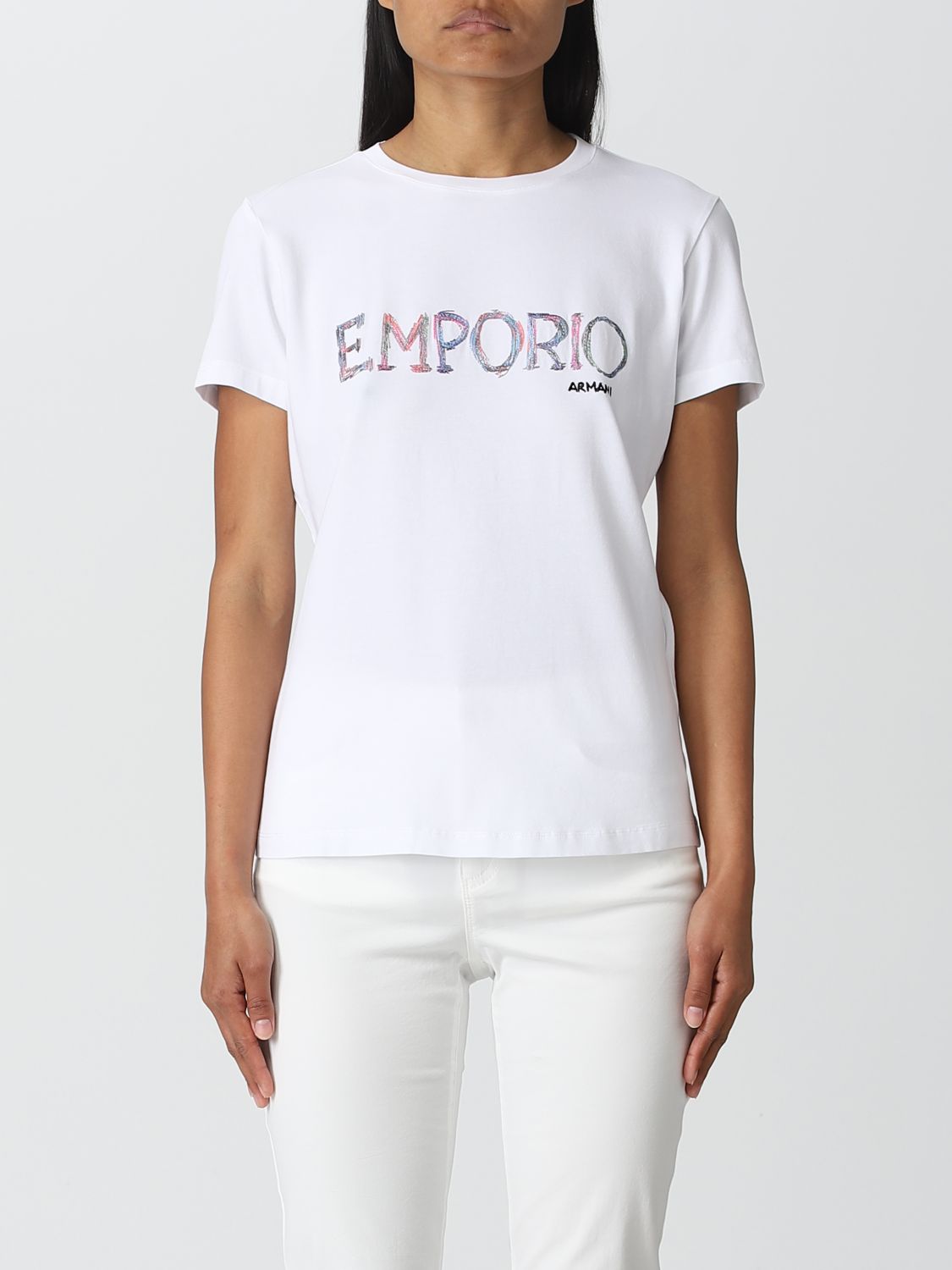 Emporio Armani T-shirt  Woman Colour White