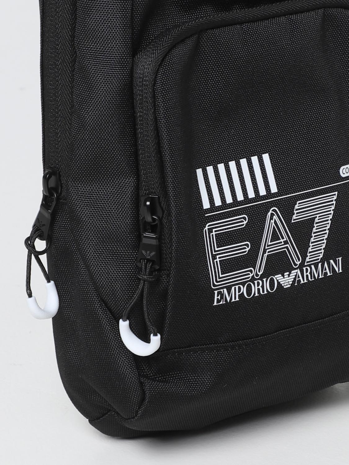EA7 backpack for man Black Ea7 backpack 245087CC940 online on