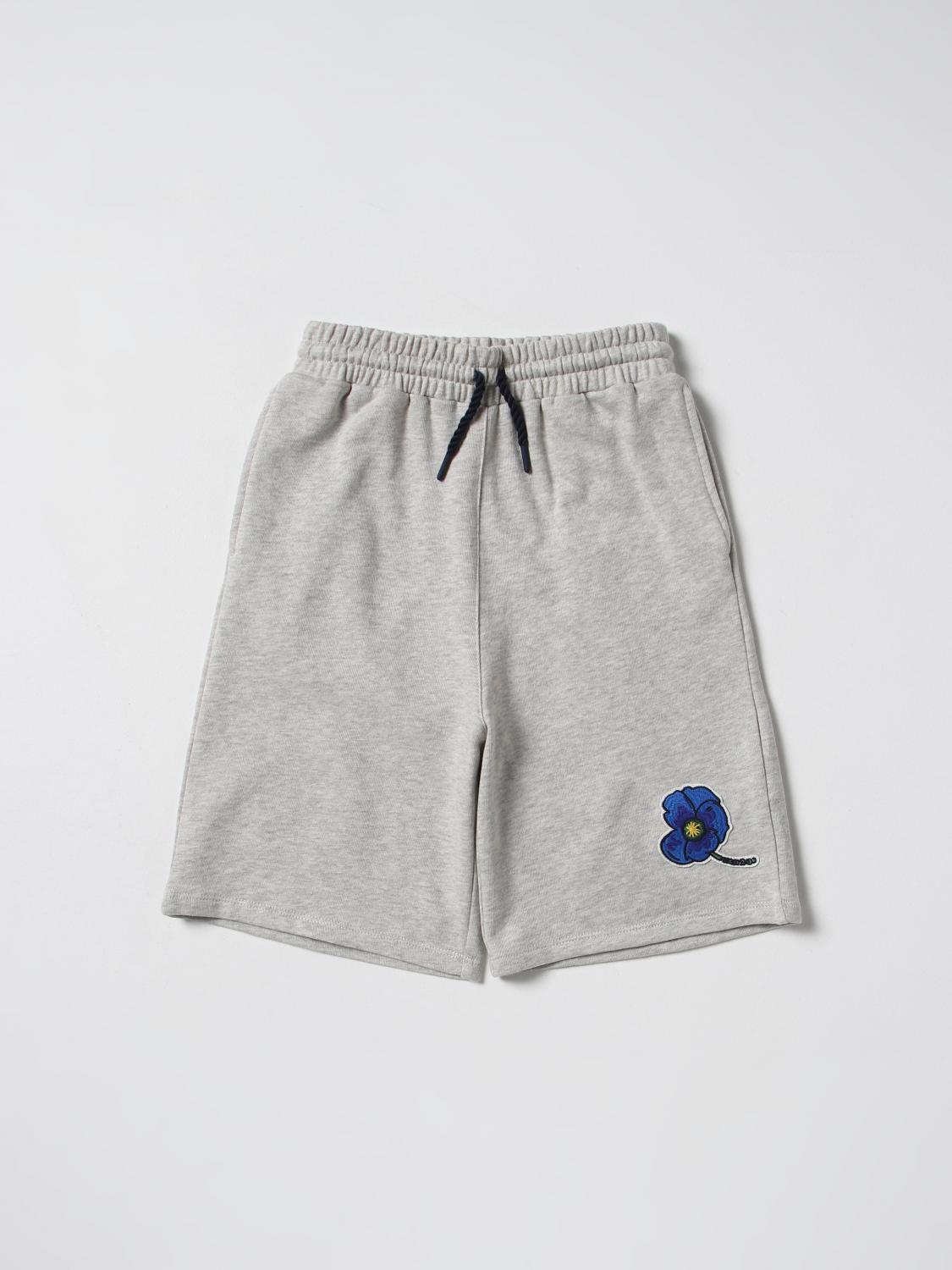 Kenzo Shorts Junior Kids Color Ecru In Ecru