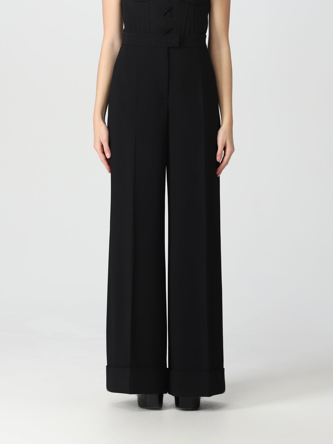 Moschino Couture Trousers  Woman In Black