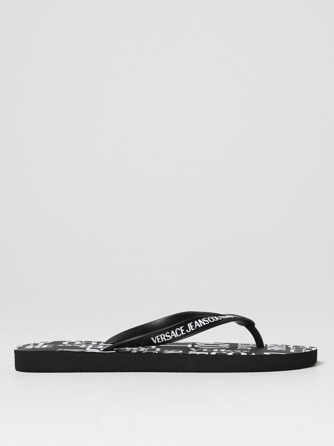 VERSACE JEANS COUTURE FLIP FLOPS IN RUBBER,E25276002