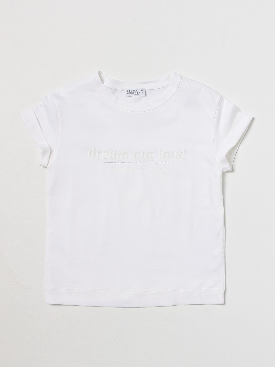 Brunello Cucinelli T-shirt  Kids Colour White