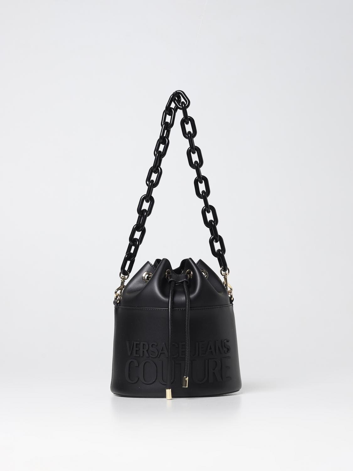 Versace Jeans Couture Shoulder Bag Woman In Black ModeSens