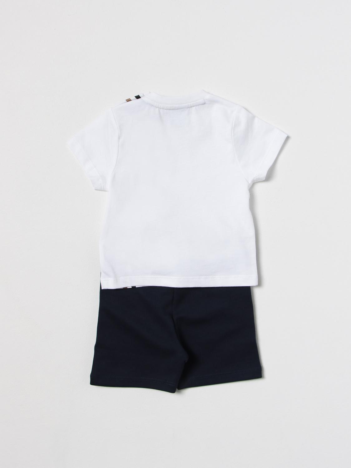 BOSS KIDSWEAR jumpsuit for baby White Boss Kidswear jumpsuit
