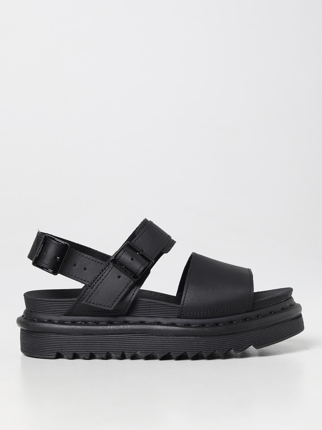 Sandali bassi Dr. Martens: Sandalo Voss Dr. Martens in pelle nero 1