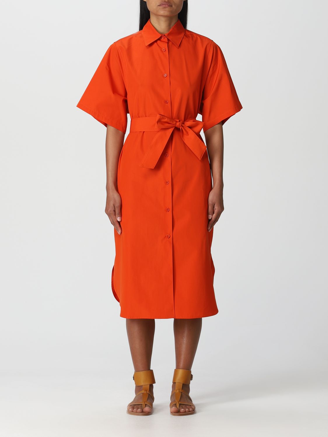 Korst krijgen Detecteren ASPESI: dress for woman - Orange | Aspesi dress 2957D307 online on  GIGLIO.COM