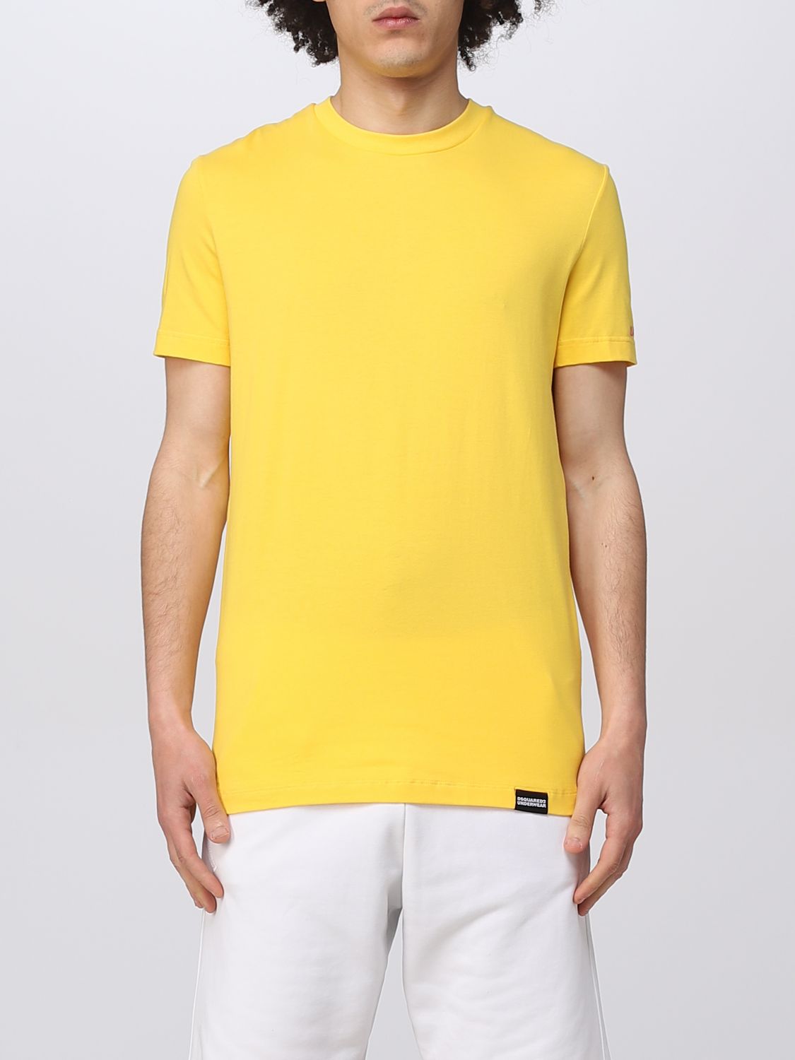 Dsquared2 T-shirt  Men Color Yellow