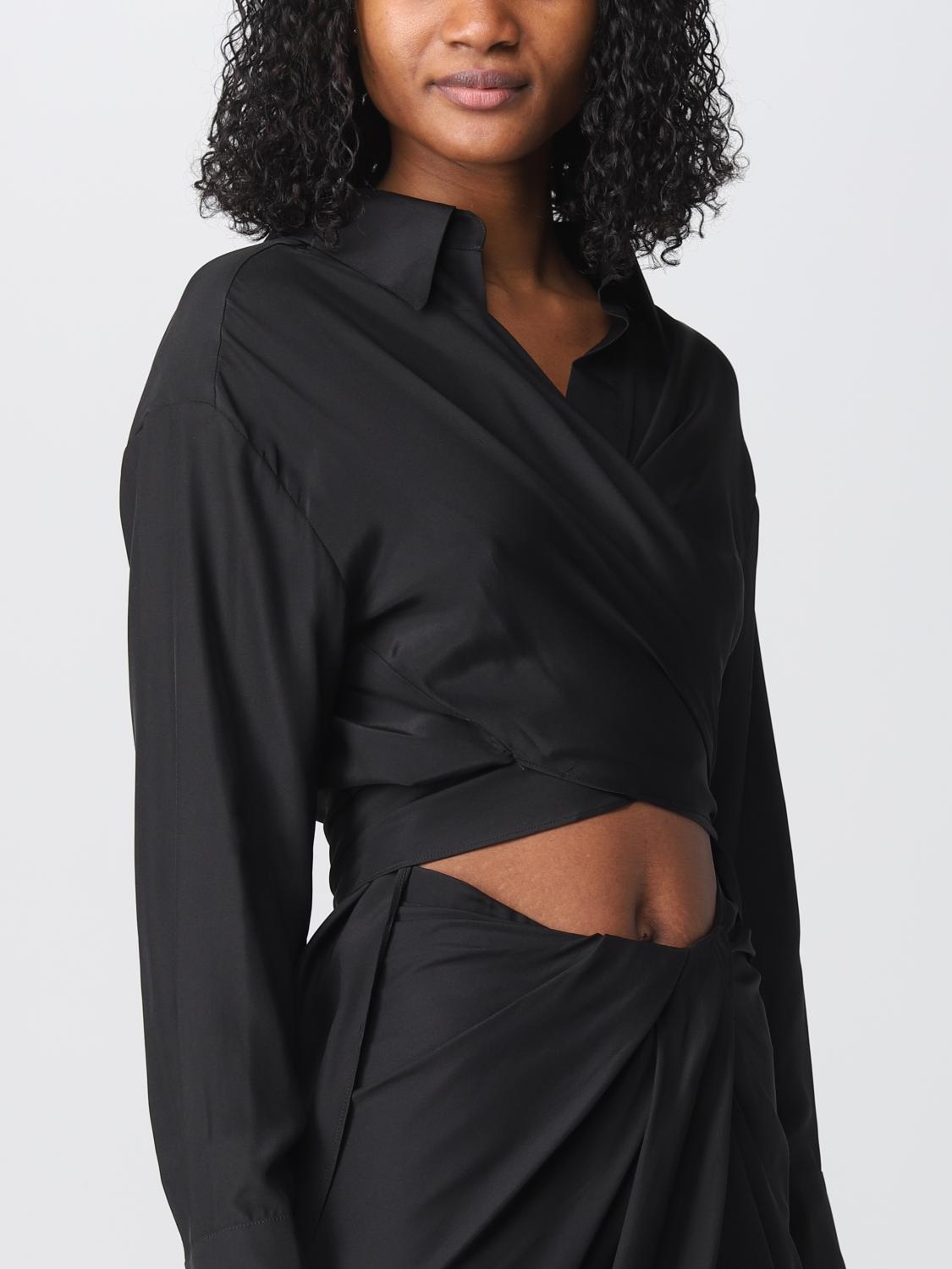 GAUGE81 top for woman Black Gauge81 top 223220 online on