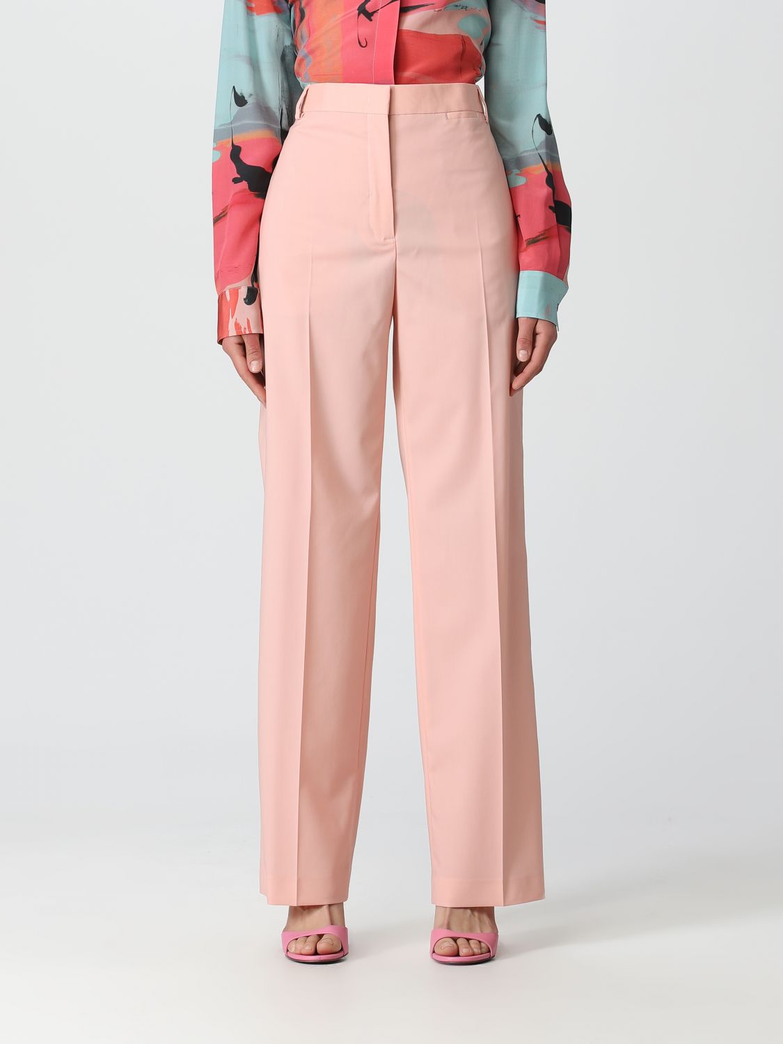 trousers paul smith woman colour pink