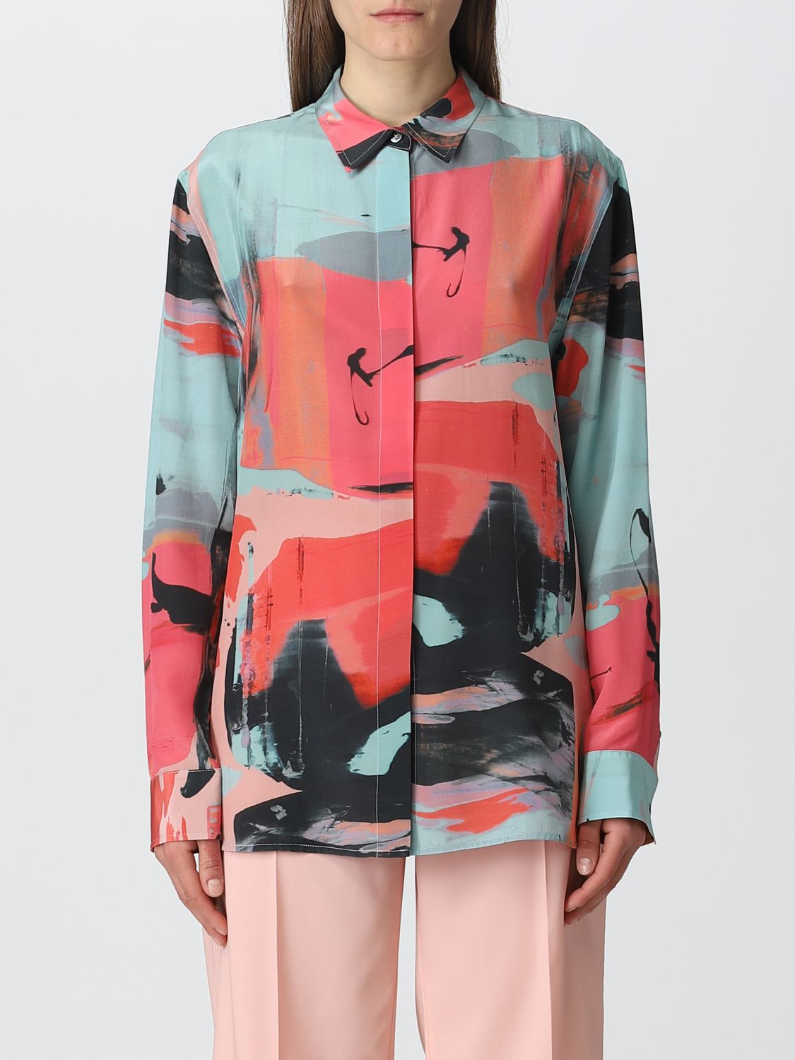 Paul Smith Shirt Woman Colour Multicolor   ModeSens