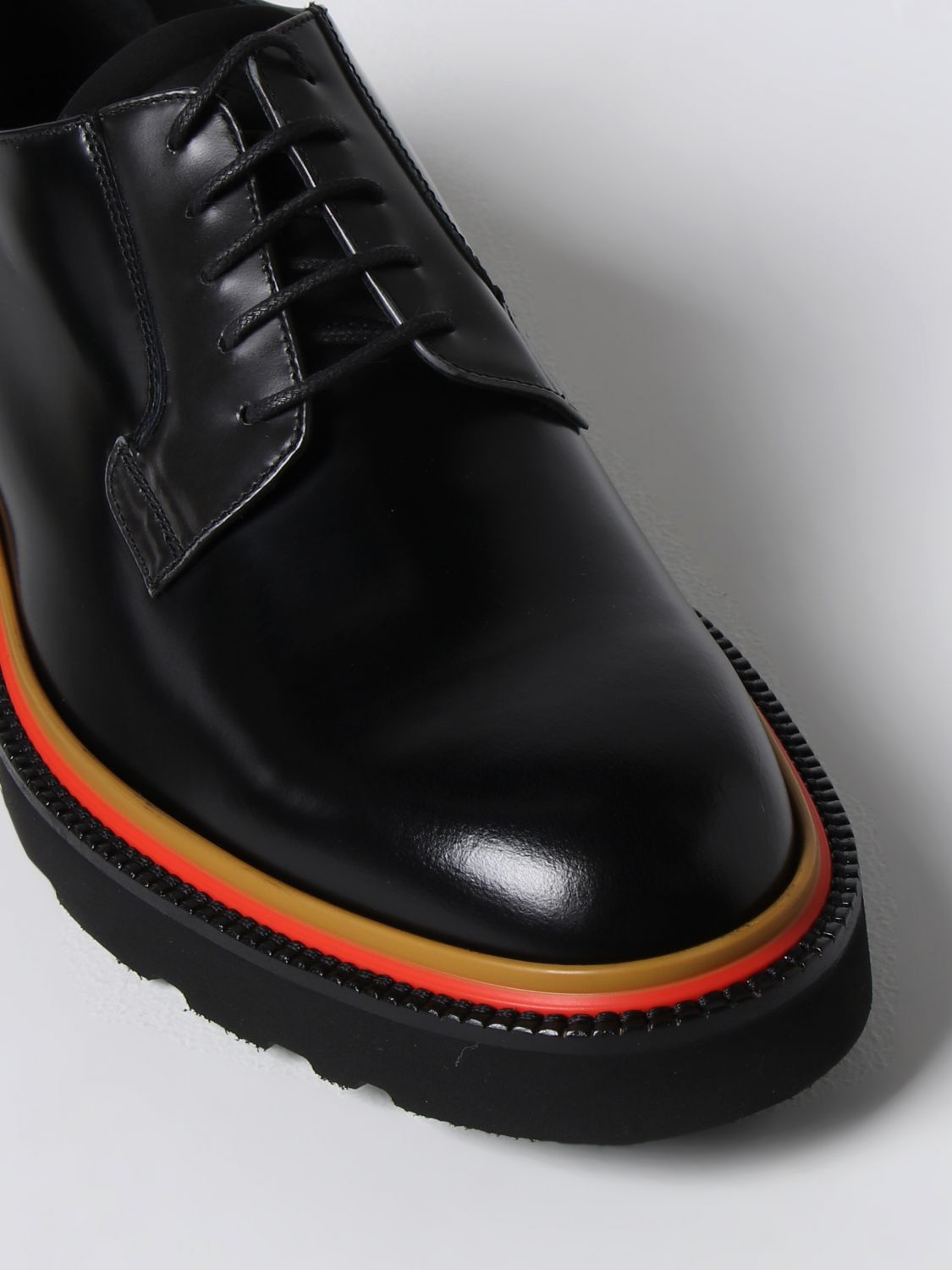 PAUL SMITH: brogue shoes for man - Black | Paul Smith brogue shoes ...