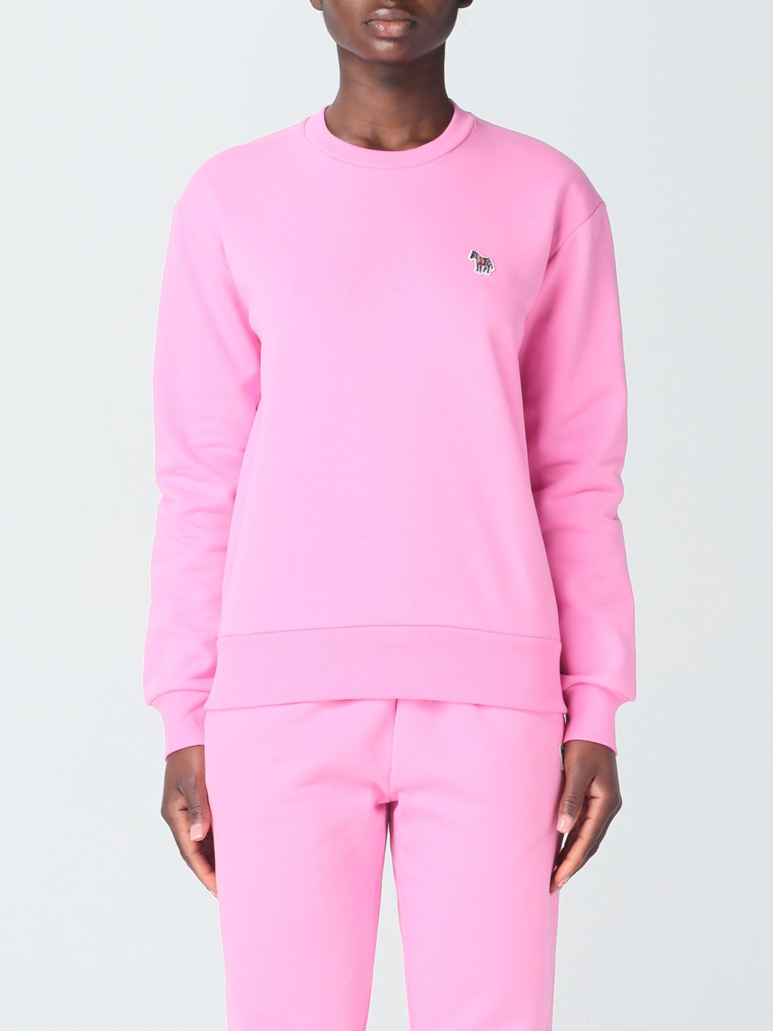 Shop Ps By Paul Smith Sweatshirt Ps Paul Smith Woman Color Pink