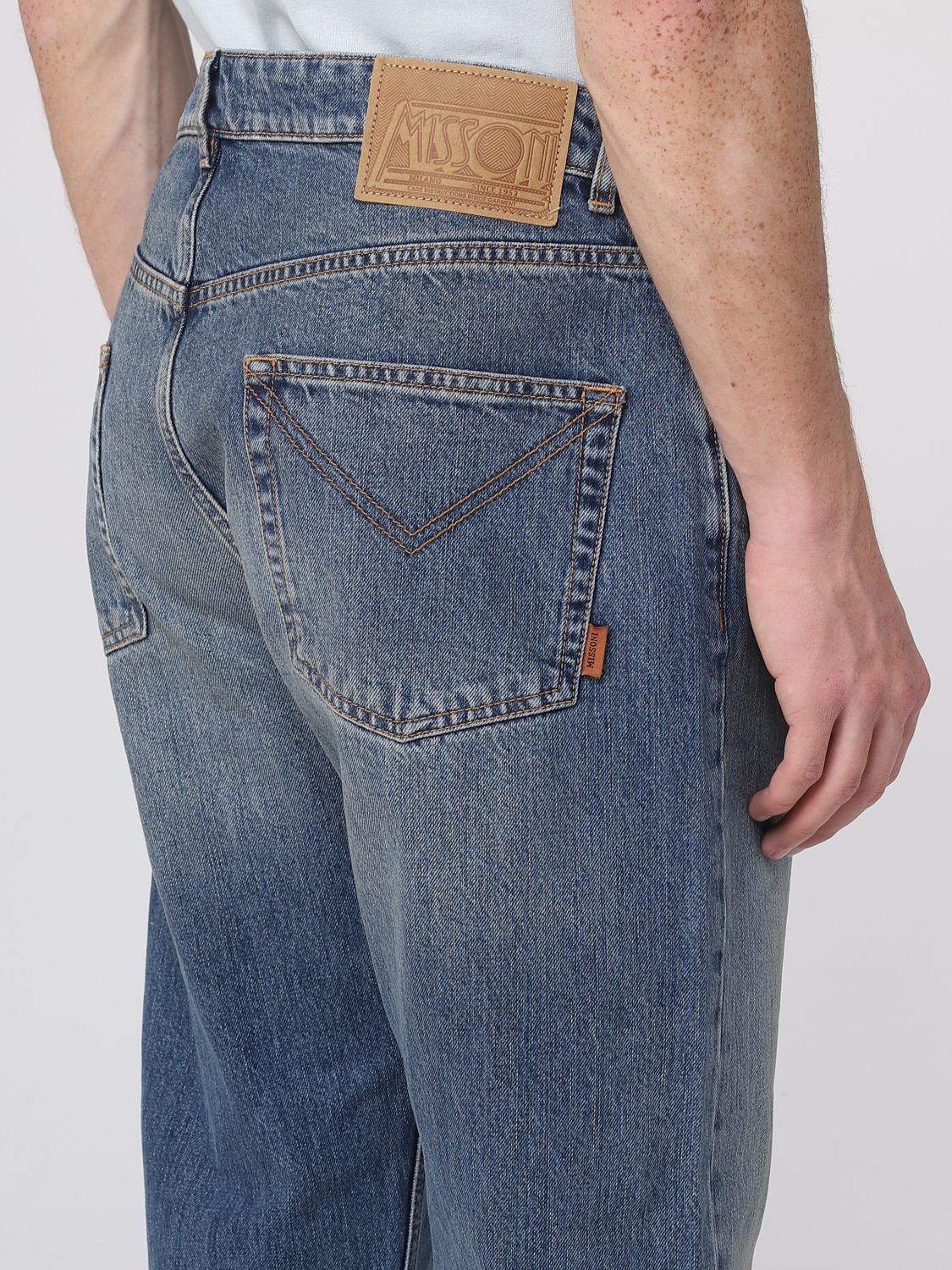 MISSONI: jeans for man - Denim | Missoni jeans US23SI0NBW00LP online on ...