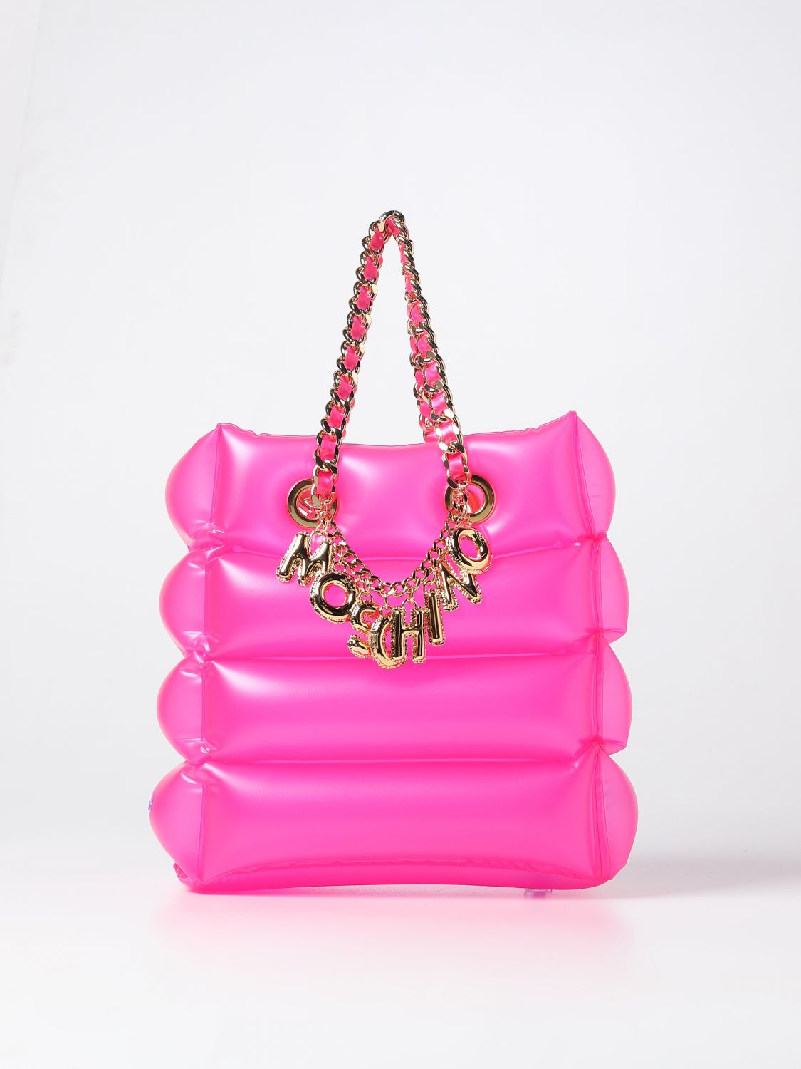 Moschino Couture Tote Bags  Woman In Fuchsia