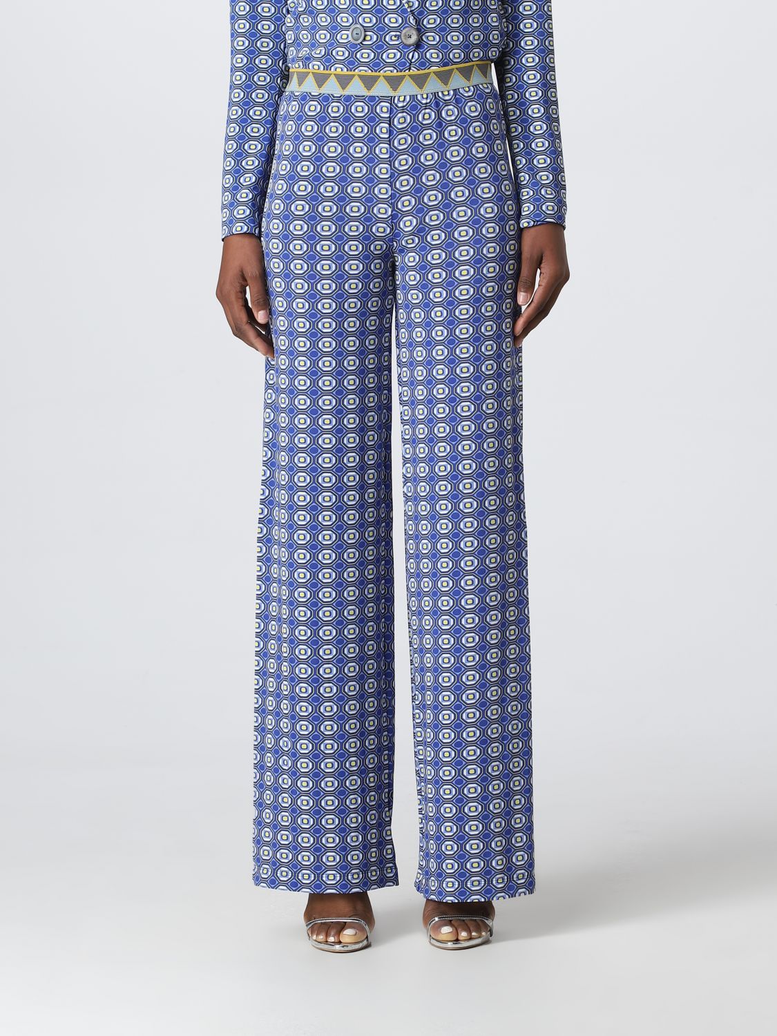 Slot kolonie Aas MALIPARMI: pants for woman - Blue | Maliparmi pants JH753070591 online on  GIGLIO.COM