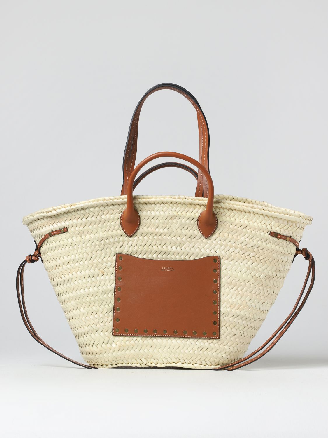 ISABEL shoulder bag for woman - Brown | Isabel Marant shoulder bag PP0019FAA1X16M online on GIGLIO.COM