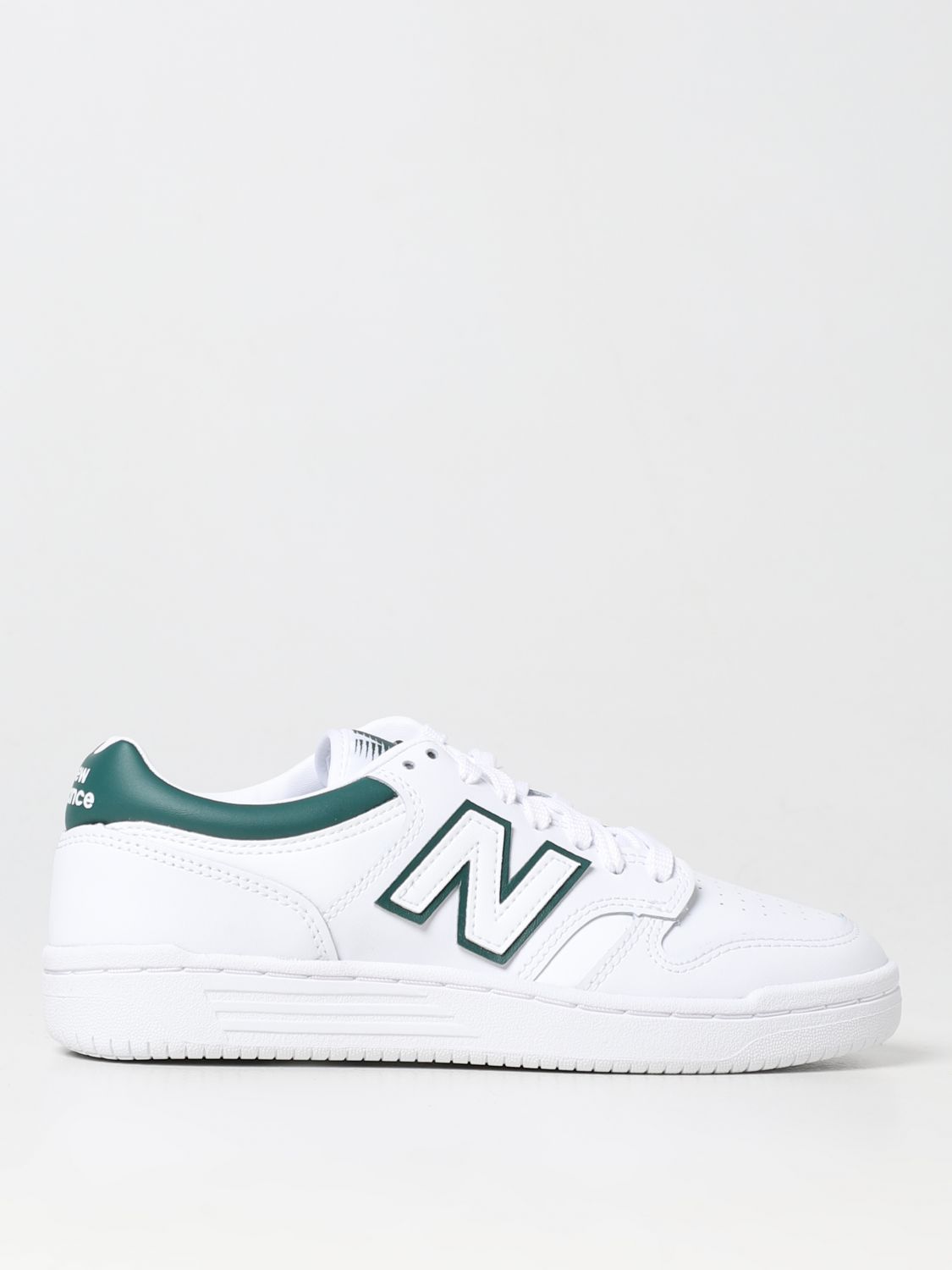 NEW BALANCE: sneakers for woman - White | New Balance sneakers BB480LGT ...