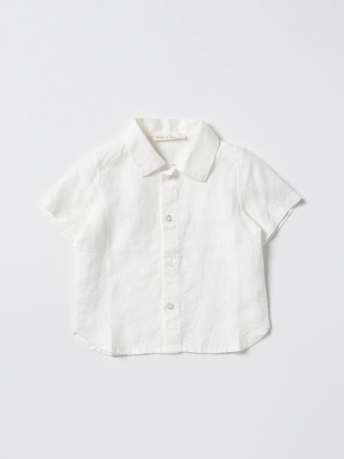 Zhoe & Tobiah Babies' Shirt  Kids Color White