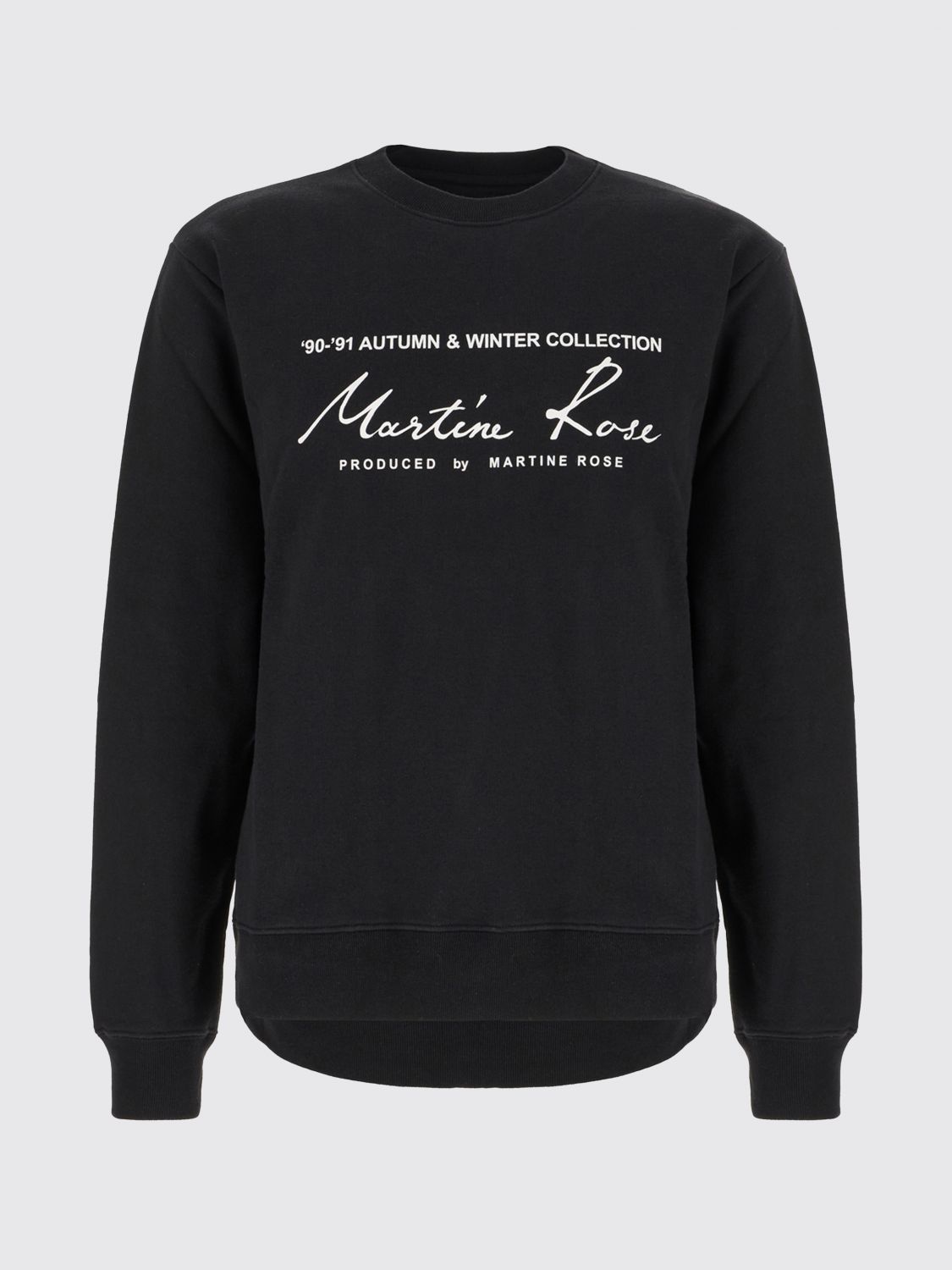 Martine Rose Sweatshirt Men Color Black In Black