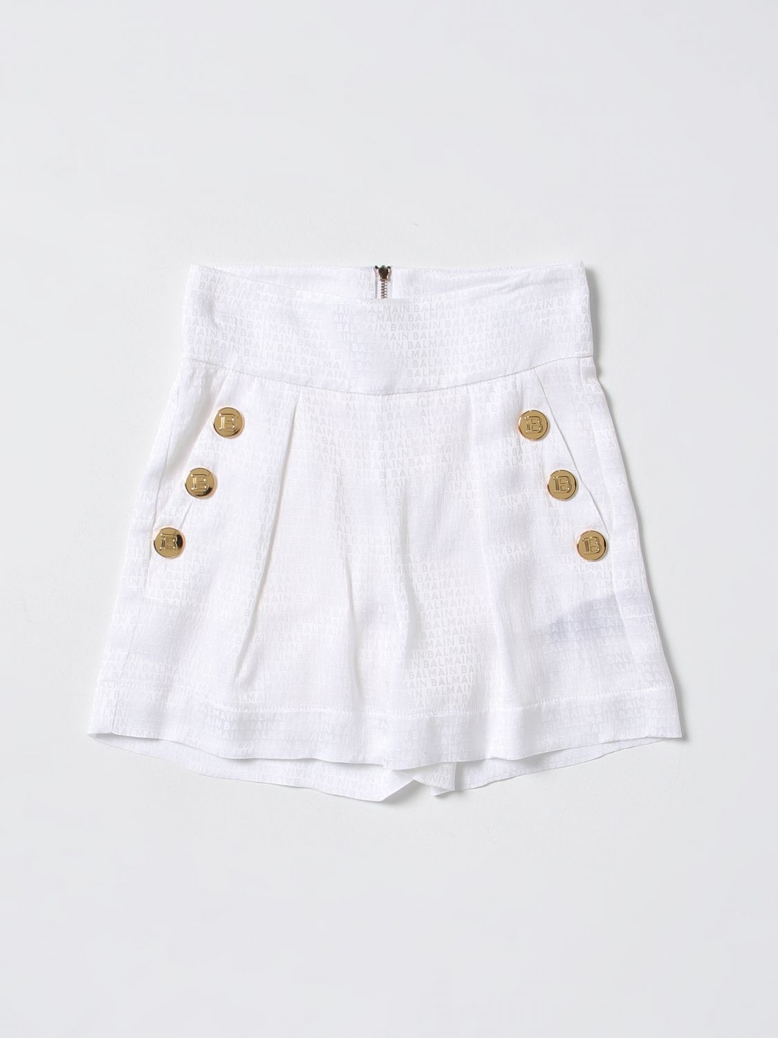 Balmain Short  Kids Kids Color White