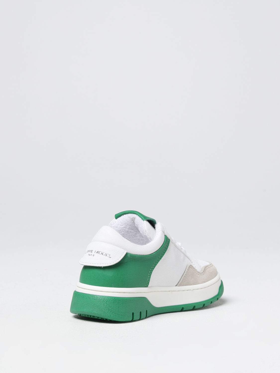Shoes Philippe Model Junior: Philippe Model Junior shoes for boys white 3