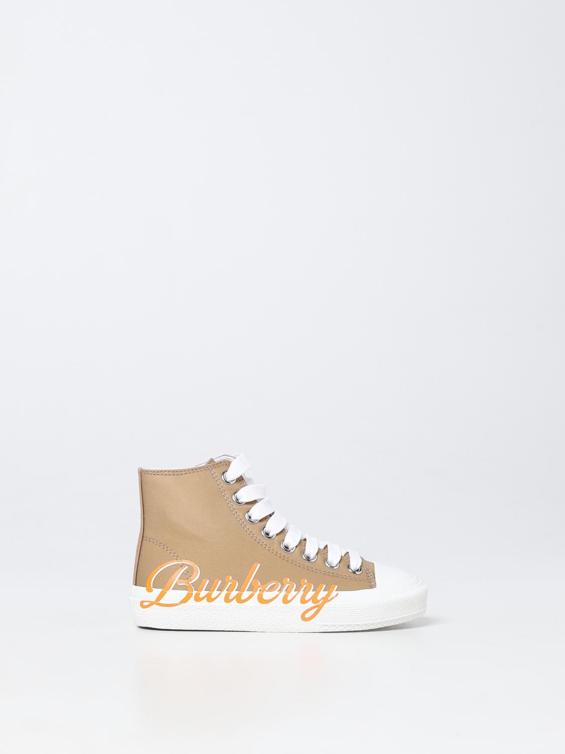 BURBERRY: shoes for boys - Beige | Burberry shoes 8062745 online on  