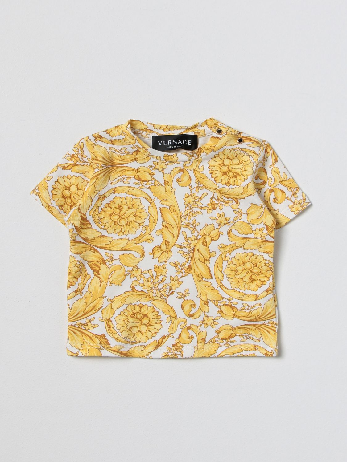YOUNG VERSACE: t-shirt for baby - White | Young Versace t-shirt ...
