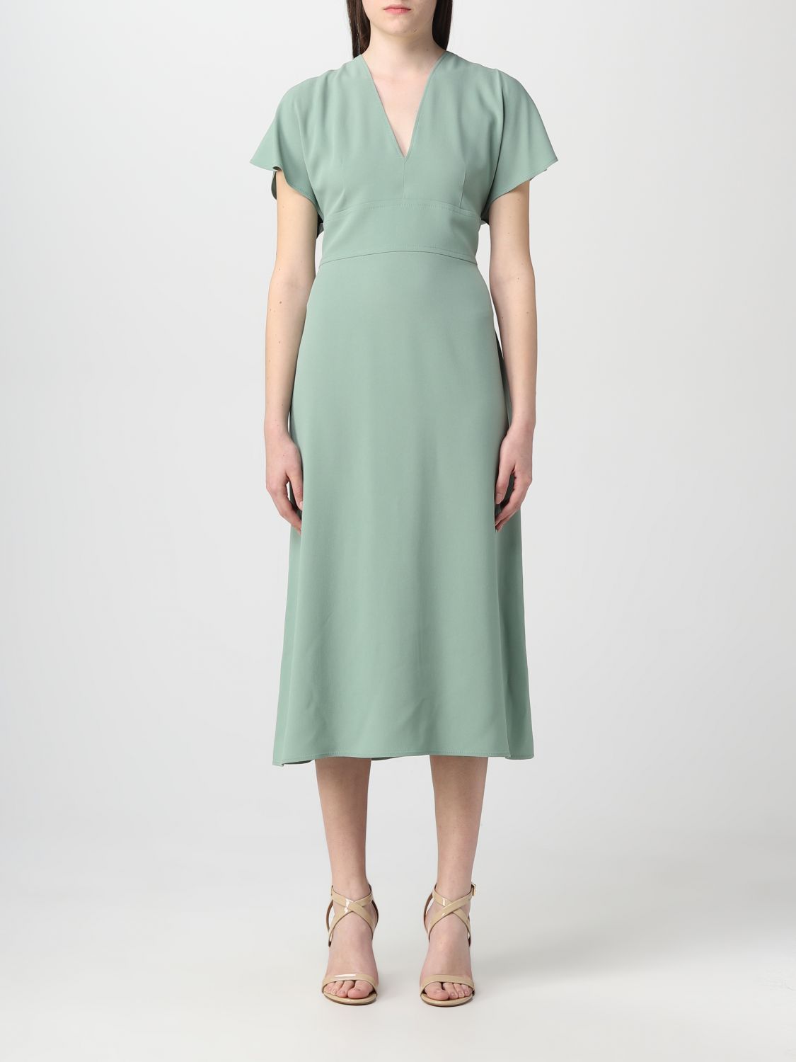 BOSS: dress for woman - Green | Boss dress 50488660 online on GIGLIO.COM