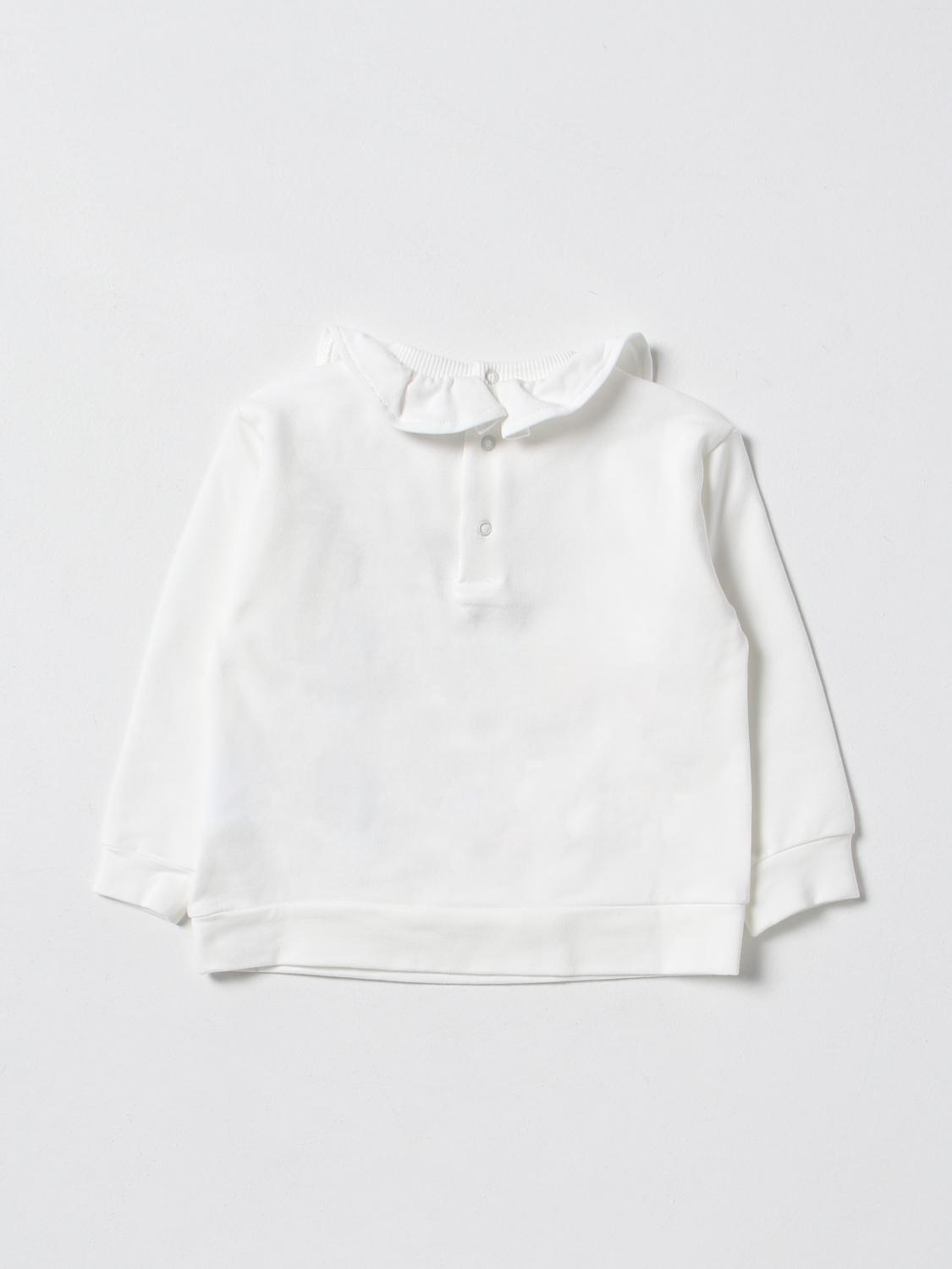 MOSCHINO BABY sweater for baby White Moschino Baby sweater