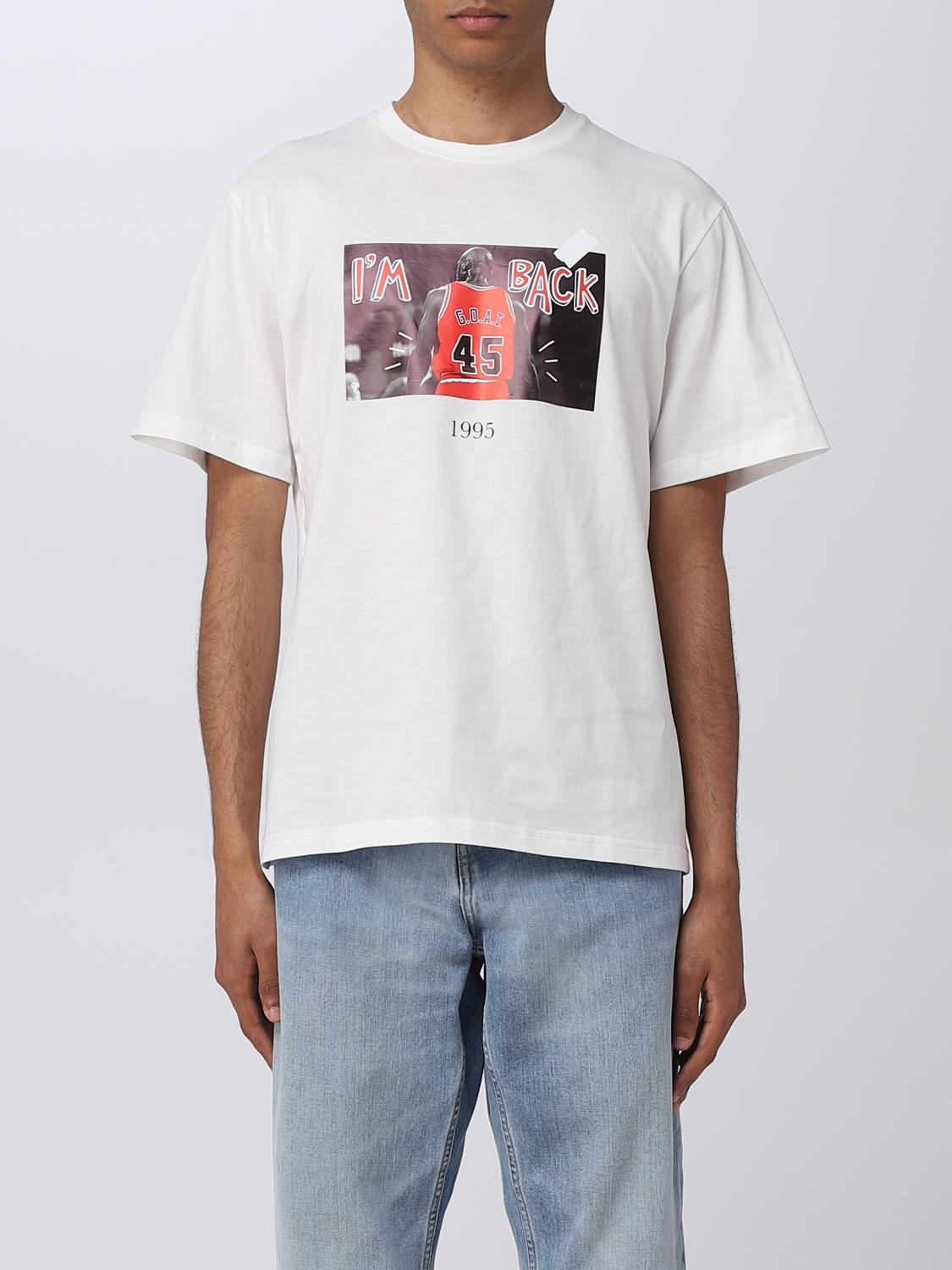 THROWBACK tshirt for man White Throwback tshirt TBTGOAT online
