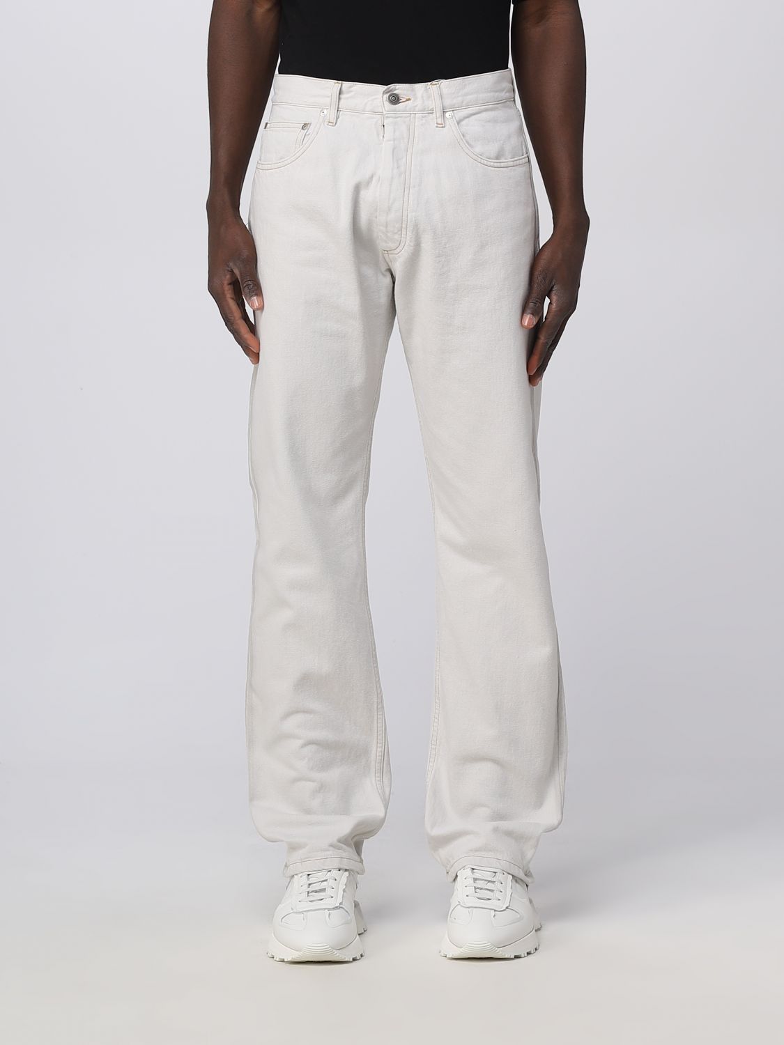 Maison Margiela Jeans  Men Color White