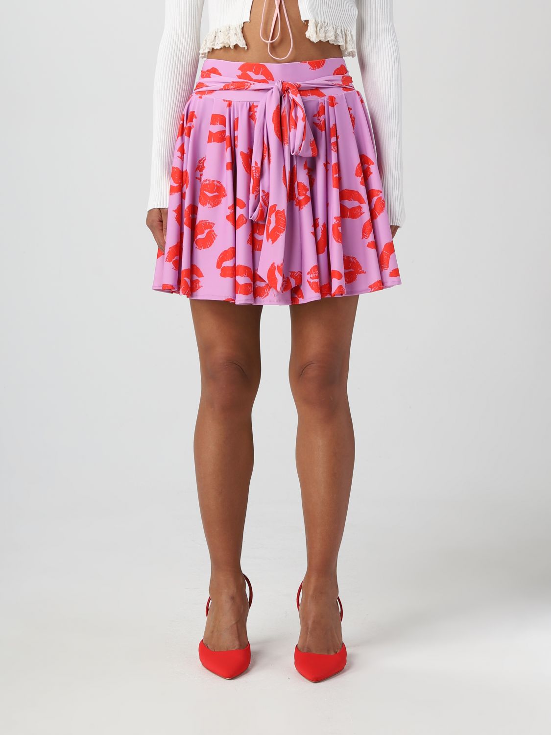 ANIYE BY: skirt for woman - Lilac | Aniye By skirt 185908 online on ...