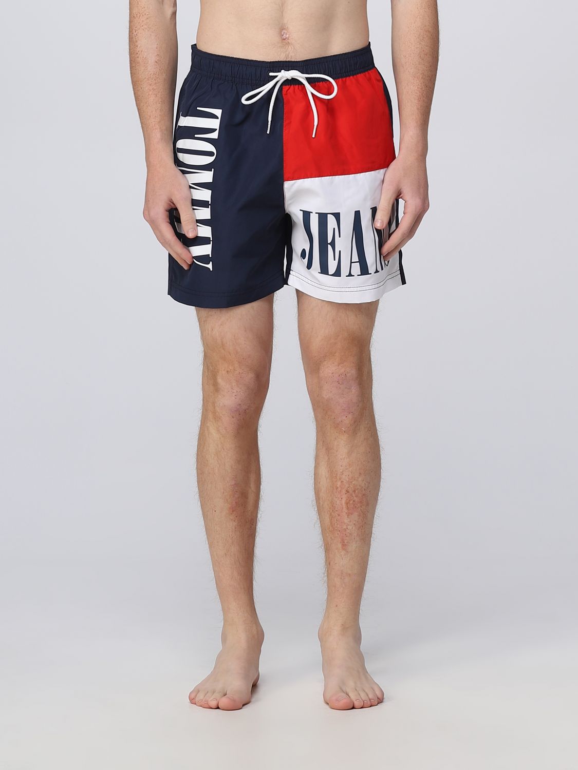 TOMMY HILFIGER: swimsuit for man - Blue | Tommy Hilfiger swimsuit ...