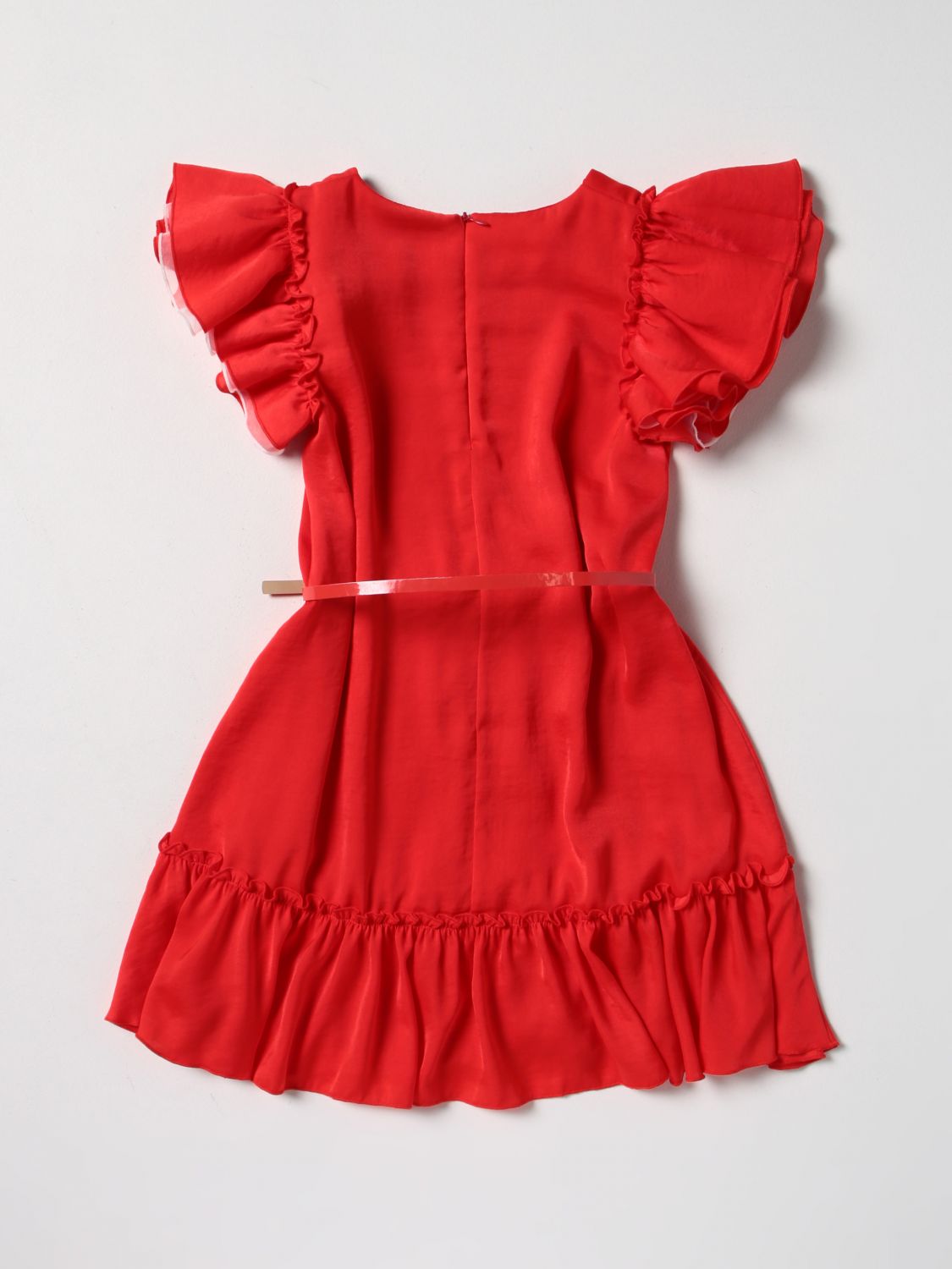 LIU JO KIDS: dress for girls - Coral | Liu Jo Kids dress GA3226T2518 ...