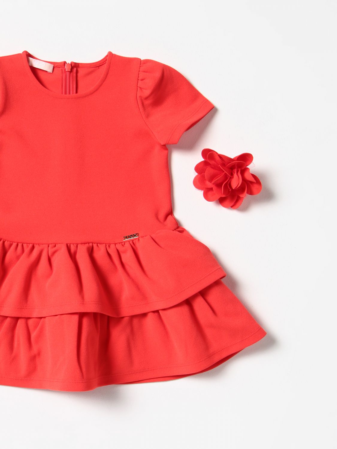 LIU JO KIDS: dress for girls - Coral | Liu Jo Kids dress KA3004J9986 ...