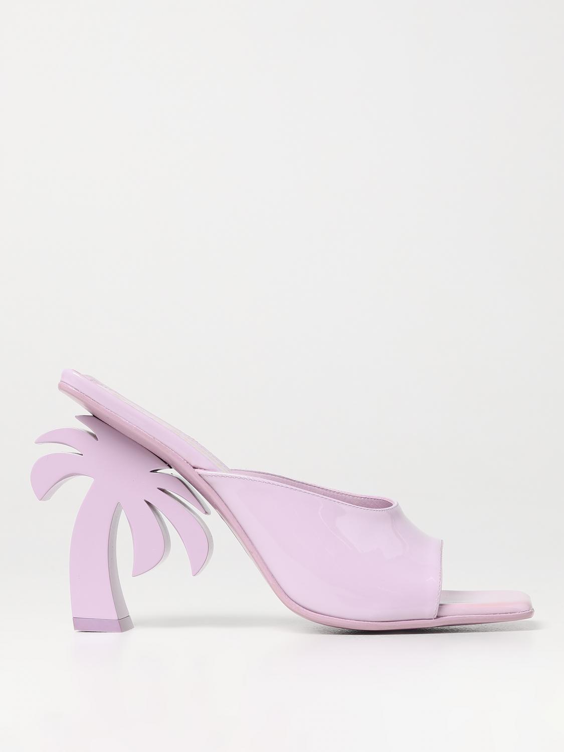 Palm Angels Sandals In Lilac