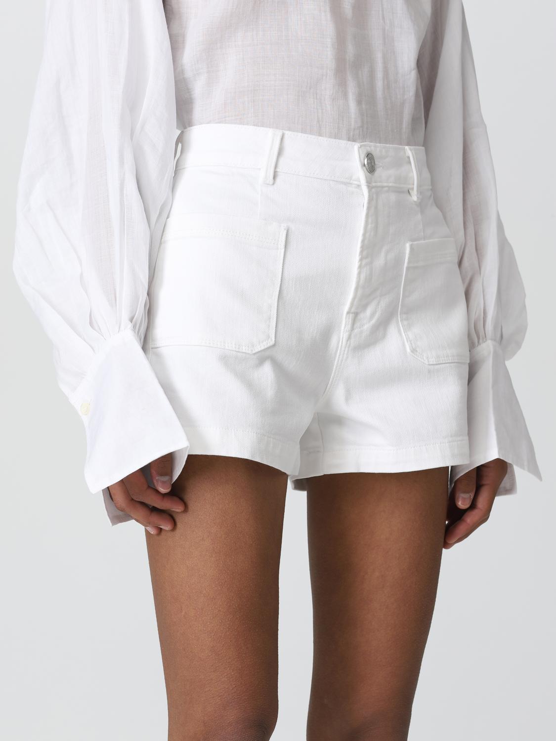 FRAME short for woman White Frame short LBS471 online on