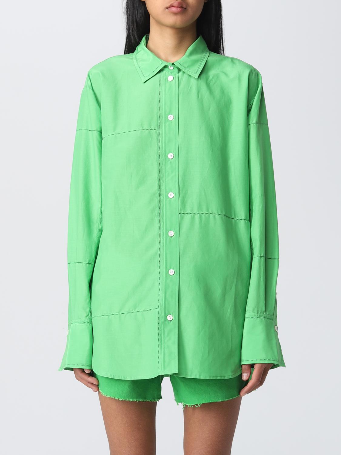FRAME shirt for woman Green Frame shirt LWSH2740A online on
